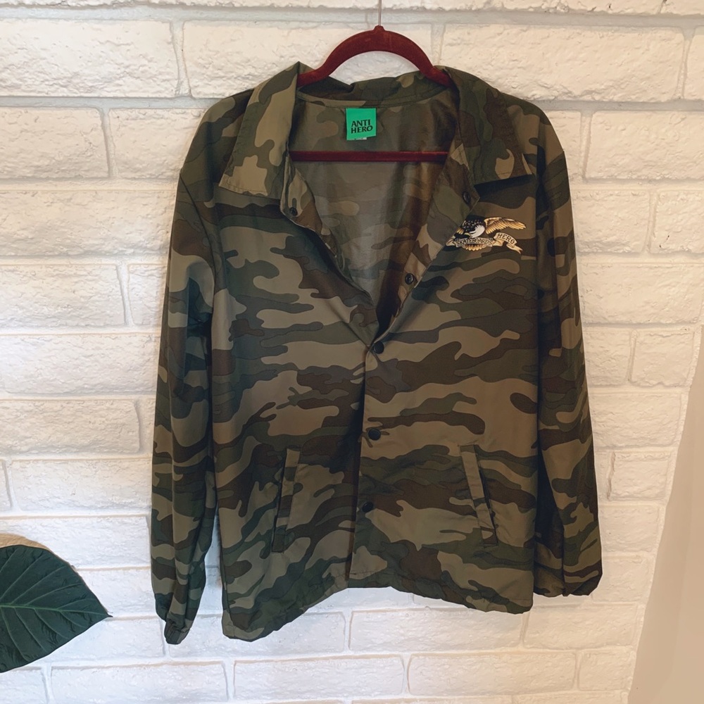 Anti Hero Camo Windbreaker - Large